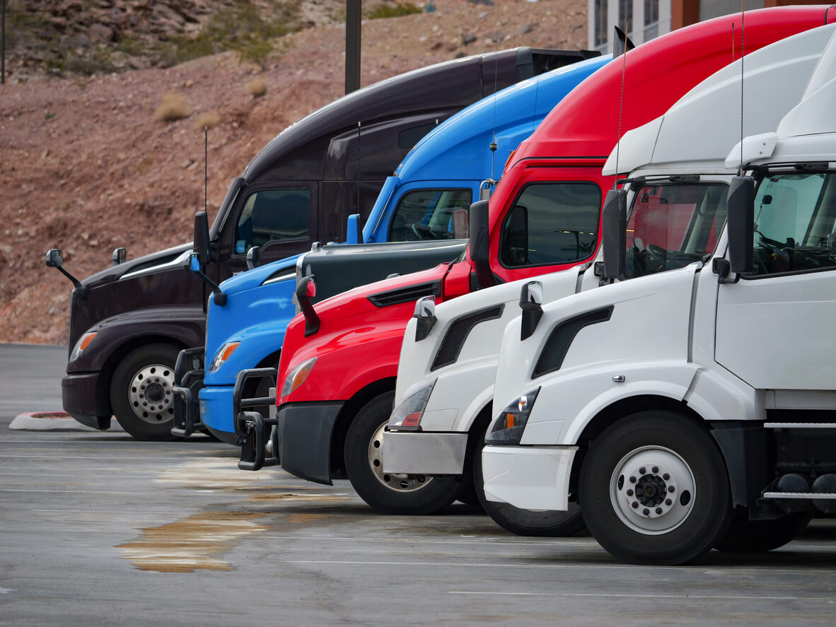 Trucking Fleet Opens Up Parking Place