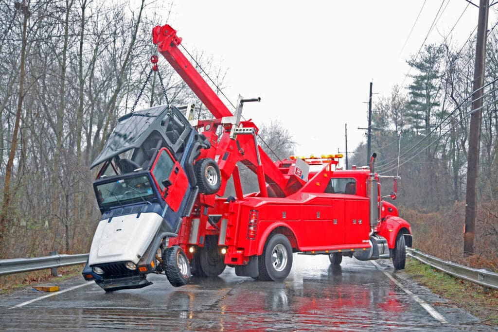 What is a wrecker truck TopMark Funding