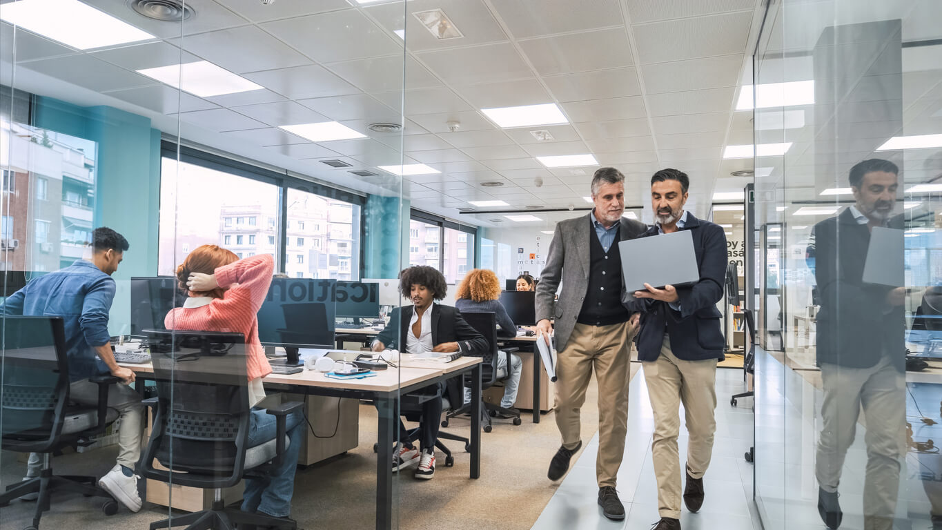 IT Equipment Financing - Busy Office