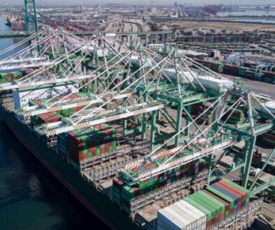 Port of Los Angeles Second Highest